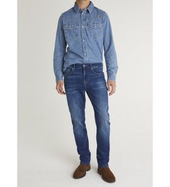 Pepe Jeanstil mænd. PM20839884UA Jeans Hatch blå (30/30), Casual, Bomuld, Denim