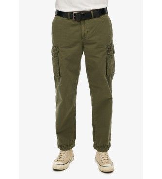 Superdrytil mænd. M7011389A Let cargobukser Parachute grøn (31/32), Casual, Bomuld