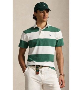 Polo Ralph Laurentil mænd. 710964538002 Rugbytrøje Classic Fit grøn (XS), Casual, Bomuld, Korte ærmer