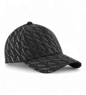 A|X Armani Exchangetil mænd. 954229CC81300020 Baseballhat sort (OSFA), Casual, Bomuld