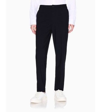 A|X Armani Exchangetil mænd. XM000346AF10897UC001 Blomstrende bukser i sort (29), Casual, Polyester