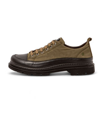 Artunisex. 1189411D1003_0G3 1894 Birmingham grønne sko (36), Fast, 1-3 cm, Blonder, Casual