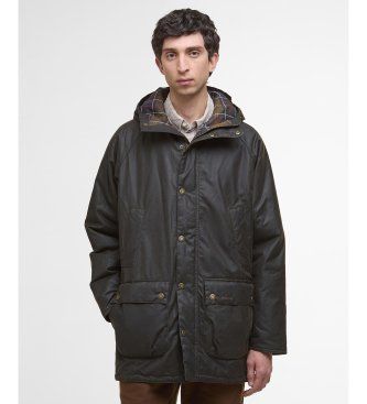 Barbourtil mænd. MWX2494 Parka Bedale Wax olivengrøn (XXL), Casual, Bomuld