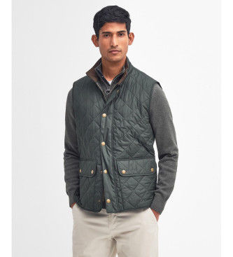 Barbourtil mænd. MGI0245 Lowerdale Vest grøn (XL), Casual, Polyester