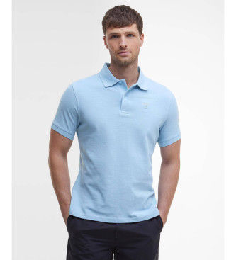 Barbourtil mænd. MML0358 Original blå poloshirt (XXL), Casual, Bomuld, Korte ærmer