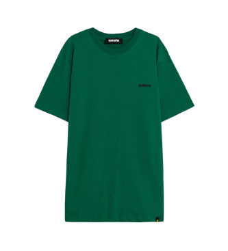 Barrowunisex. S5BWUATH150 T-shirt grøn (S), Casual, Bomuld, Korte ærmer