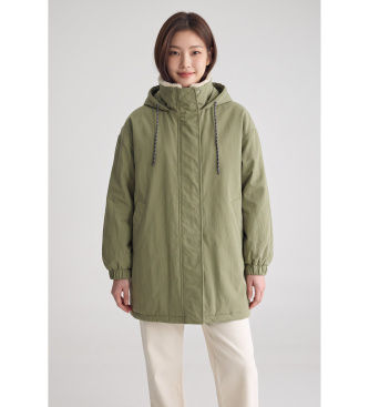 Bellerosetil kvinder. BW262518 P1722 Frakke Jade62 grøn grøn (XS), Casual, Bomuld
