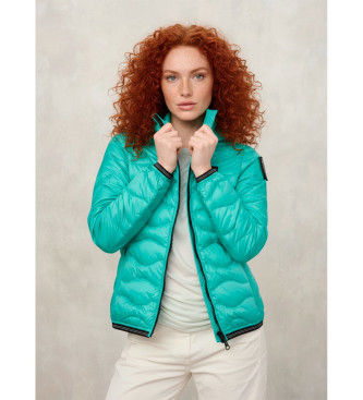 Blauertil kvinder. 26SBLDC03169 Jakke Camelia grøn (M), Casual, Polyester