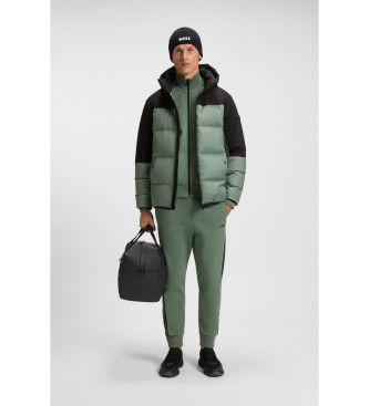 BOSStil mænd. 50543886 Træningsdragt Regular grøn (M), Casual, Sport, Bomuld, Multisport, Lange ærmer