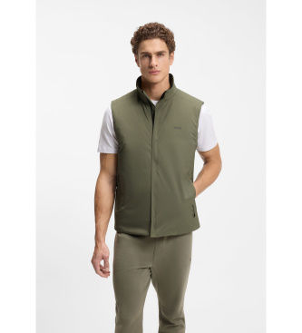 BOSStil mænd. 50551055 Vesten Lite X grøn (S), Casual, Polyester