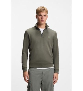 BOSStil mænd. 50468926 Sweatshirt Fleece Bomuld grøn (XXL), Casual