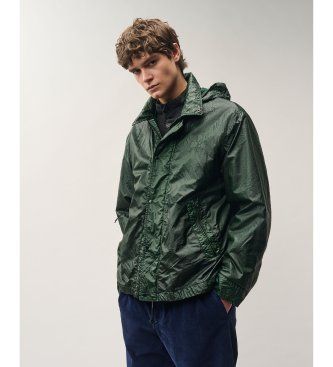 C.P. Companytil mænd. 21CMOW182A110449G Jakke Eye grøn (M), Casual, Polyester