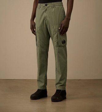 C.P. Companytil mænd. 20CMPA257A006439G Bukser 50 Fili Stretch (52), Casual, Grøn, Bomuld
