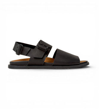Campertil mænd. K101092-001 Lluc læder sandaler sort (40), Fast, Spænder, Casual