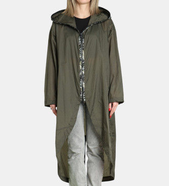 Canadian Classicstil kvinder. CN.GS225001W Parka Rubingrøn (XS/S), Casual, Nylon, Lange ærmer