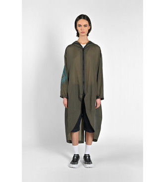 Canadian Classicstil kvinder. CN.GS225002W Parka Sheila grøn (M), Casual, Nylon, Lange ærmer