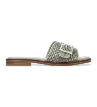 Carmelatil kvinder. 16325301-AQUA Sandal 163253 grøn (39), Fast, Ingen, Casual