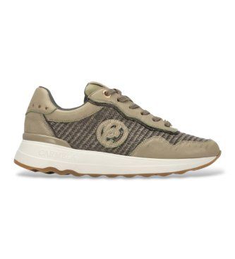 Carmelatil kvinder. 16323904-KAKI Sneakers 163239 grøn (38), Stof, Fast, Blonder, Casual