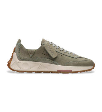 Clarkstil kvinder. 26181291 Craft Speed grønne lædersko (36), Fast, Blonder, Casual