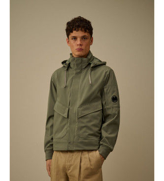 C.P. Companytil mænd. 20CMOW001A005968A Shell-R Lens Jacket grøn (S), Casual, Polyester
