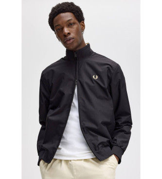 Fred Perrytil mænd. J2660 Jakke Brentham sort (XXL), Casual, Polyester