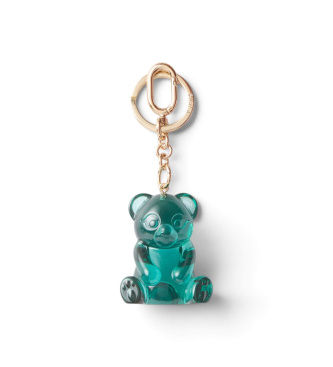 Furlatil kvinder. WR00846-BX3789 Allegra Bear nøglering grøn (OSFA), Casual, Syntetisk
