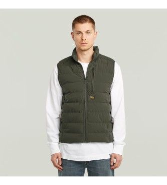 G-Startil mænd. D24277-D518-995 Foundation Liner Vest grøn (M), Casual, Bomuld