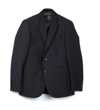 Hackett Londontil mænd. HM470554R Ensfarvet blazer i marineblå uld (38/32), Casual, Bomuld