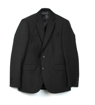 Hackett Londontil mænd. HM470554R Ensfarvet grå uldblazer (38/32), Casual, Bomuld