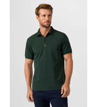 Hackett Londontil mænd. HM5600218 Grøn Hs Range-polo (XXL), Casual, Bomuld, Korte ærmer