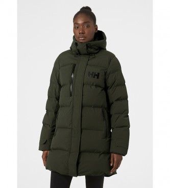 Helly Hansentil kvinder. 53205 Adore Puffy Parka grøn (M), Casual, Polyester