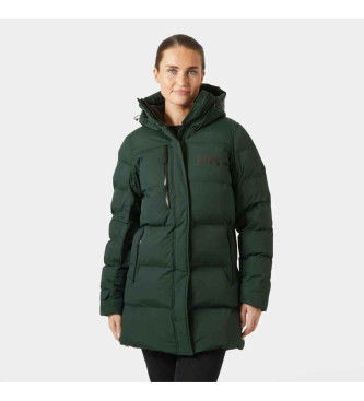 Helly Hansentil kvinder. 53205 Adore Puffy Parka grøn (M), Casual, Polyester