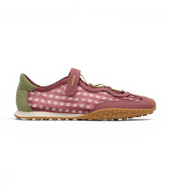 HOFFtil kvinder. 12661041 Træningssko Bridge Bow Vichy Berry pink (37), Stof, Fast, Blonder, Velcro, Casual