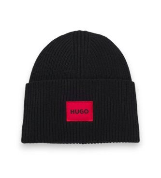 HUGOtil kvinder. 50502579 Saffa hue sort (OSFA), Casual, Bomuld