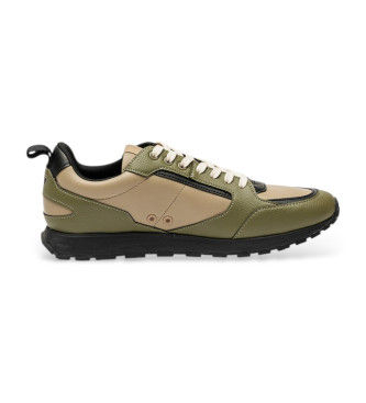 HUGOtil mænd. 50557863 Træningssko Icelin grøn, beige (41), Stof, Fast, Blonder, Casual
