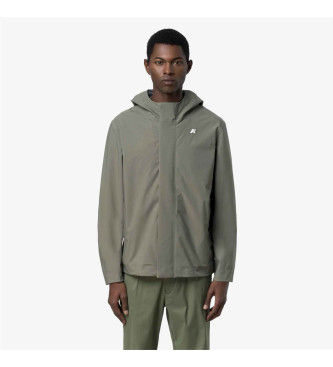 K-waytil mænd. K7136SW Jakke Jacko Stretch 2L grøn (XXL), Casual, Polyester