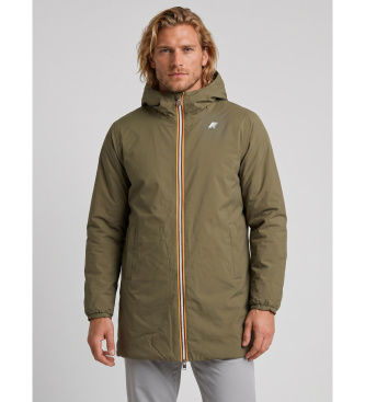 K-waytil mænd. K6128WW Jakke Reversible Jacob St Warm Double militærgrøn, marineblå (S), Casual, Nylon
