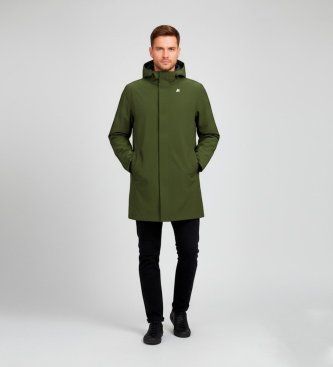 K-waytil mænd. K7126UW Marlyn Bonded Jacket grøn (XXL), Casual, Polyester