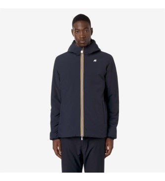 K-waytil mænd. K6128VW Vendbar jakke Jack navy, grøn (S), Casual, Polyester, Blå