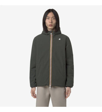 K-waytil mænd. K6128VW Varm vendbar jakke grøn (XXL), Casual, Nylon