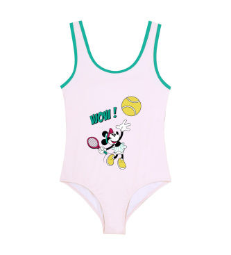 Marc Jacobstil piger. W60756 Disney pink badedragt (8Y= 126cm), Badetøj, Polyester, børnetøj