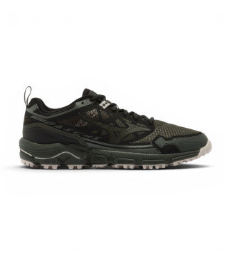 Mizunounisex. D1GA2610 Wave Daichi Ls grønne sneakers (42), Stof, Fast, Blonder, Casual