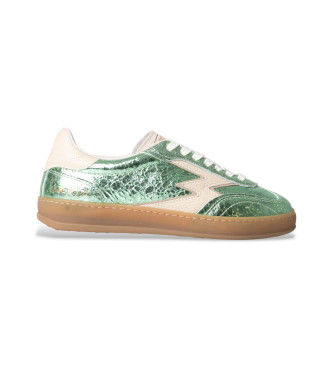 MOA Concepttil kvinder. CL292 Green Club læder-sneakers (36), Fast, Blonder, Casual, Grøn