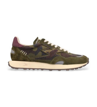 MOA Concepttil mænd. HY114 Hype Camouflage-sneakers i læder (42), Fast, Blonder, Casual