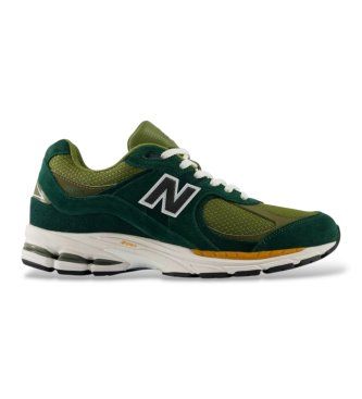 New Balanceunisex. U2002RV1_LI Lædersko 2002R, grønne (38.5), Fast, Ruskind, Blonder, Casual