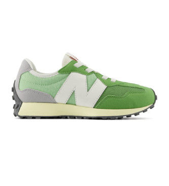 New Balanceunisex til børn. PH327V1 Sko 327 grøn (31), Fast, Blonder, Casual, børnetøj