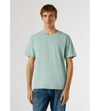 Pepe Jeanstil mænd. PM508664 Jacko T-shirt grøn (S), Casual, Bomuld, Korte ærmer