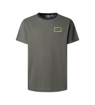 Pepe Jeanstil mænd. PM5010320 Soren T-shirt grøn (XL), Casual, Bomuld, Korte ærmer