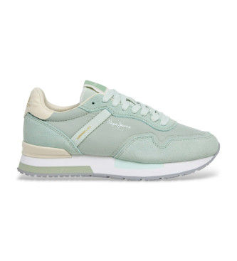 Pepe Jeanstil kvinder. PLS400033 Sko Hailon Basic grøn (36), Fast, Blonder, Casual