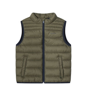 Pepe Jeanstil drenge. PB4000005 Ahron Vest grøn (14Años= 164cm), Casual, Polyester, børnetøj